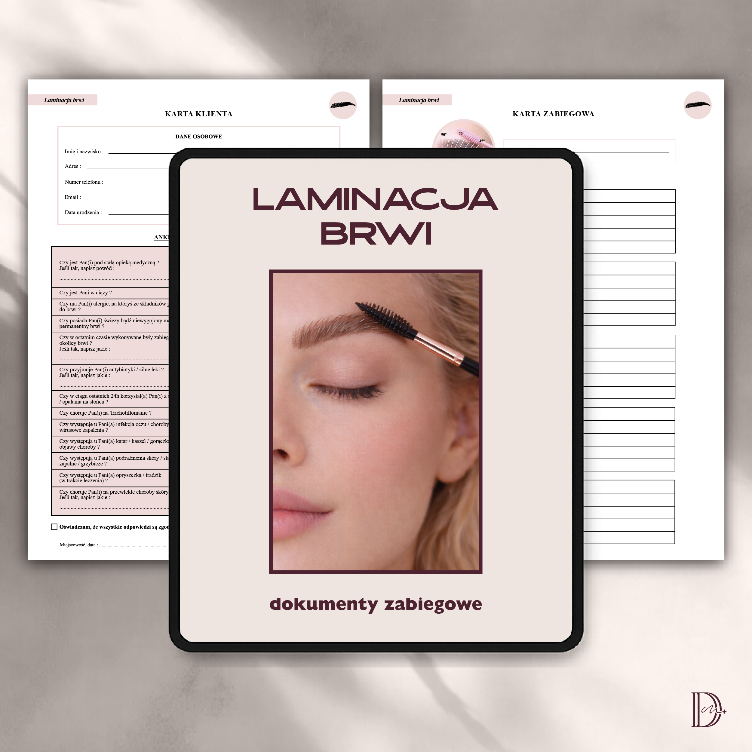 LAMINACJA BRWI 2