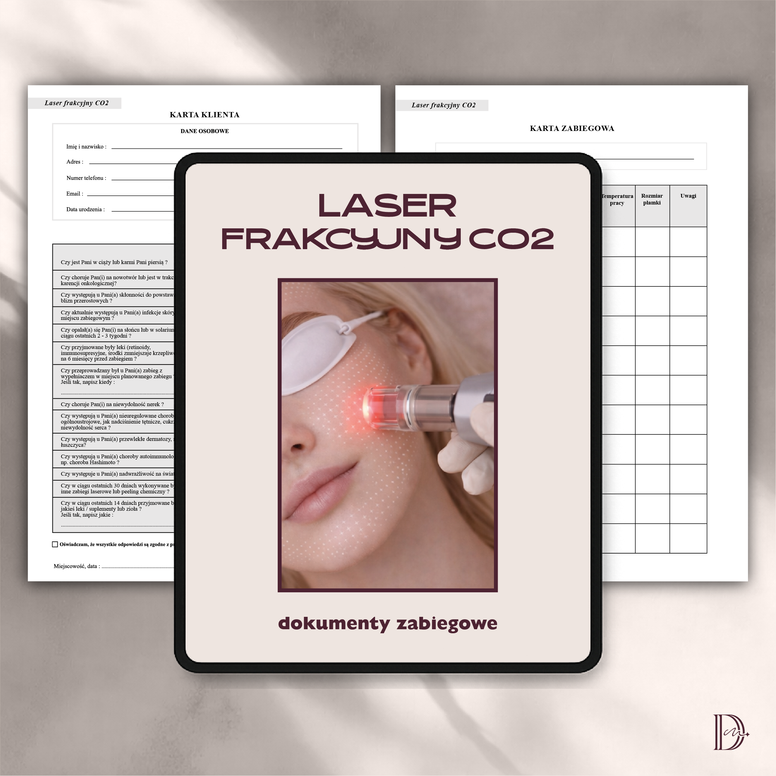 LASER FRAKCYJNY CO2